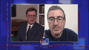 Stephen Colbert Feet GIF by The Late Show With Stephen Colbert