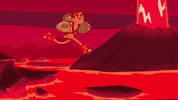 run escaping GIF by Cartoon Hangover