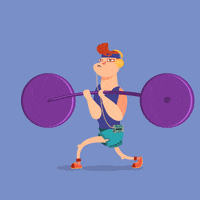 digital_info sport athlete barbell dumbbell GIF