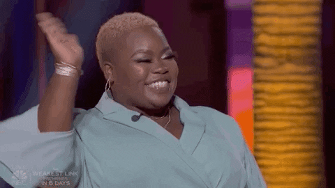 Waving Black Woman GIF by America's Got Talent