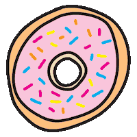 justjesscakeco donut donuts justjess just jess Sticker