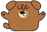 Happy Dog Sticker by haitai