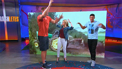 fail rob gronkowski GIF by Nickelodeon