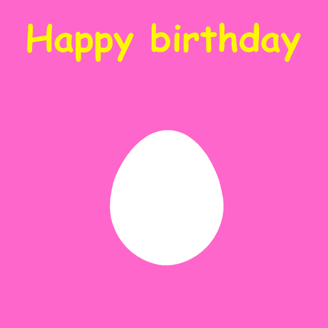 Happy Birthday Illustration GIF by EleonoraKuz