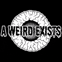 AWeirdExists logo illustration sticker psychedelic GIF