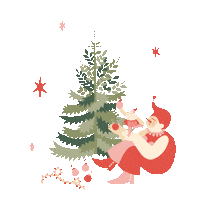 Christmas Tree Sticker