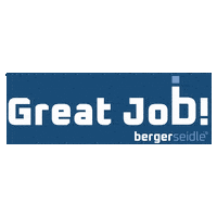 Awesome Great Job Sticker by Berger-Seidle
