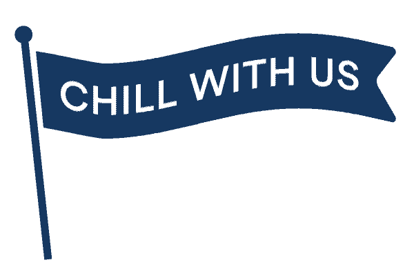 POPSPoparazzi giphyupload chill social media flag Sticker