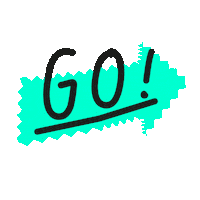 go go go Sticker by Kochstrasse™