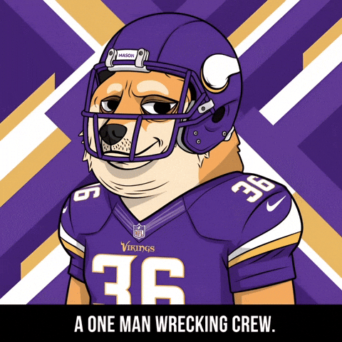 Shiba Inu Football GIF by Doge Pound