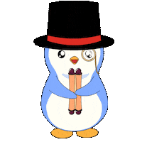 6 7 Penguin Sticker by Pudgy Penguins