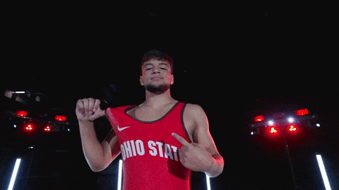 Ohio State Wrestling GIF by Ohio State Athletics