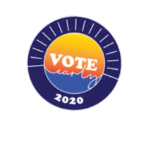 Vote Early Election 2020 Sticker