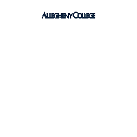 Class Of 2025 Sticker by Allegheny College