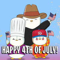 United States Usa GIF by Pudgy Penguins