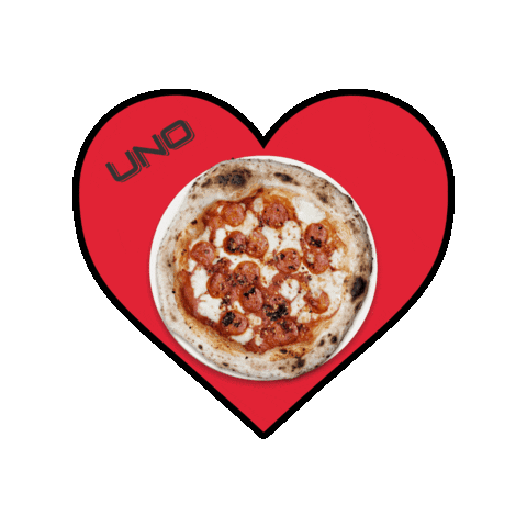 Heart Restaurant Sticker by UNO Pizza
