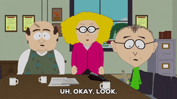 looking mr. mackey GIF by South Park 