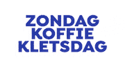 Kletsen Sticker by De Zondag