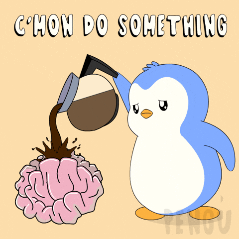 Supporting Monday Morning GIF by Pudgy Penguins
