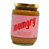 mumgry vancouver peanut butter black owned good stuff Sticker