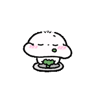 강아지 Eating Sticker