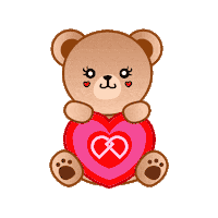 Heart Valentines Sticker by Daleyza + Dalary