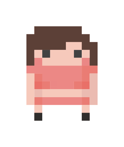 8Bit Dziewczynka Sticker by Programistki są super