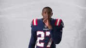 Football Be Quiet GIF by New England Patriots