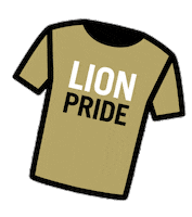 Shirt Lion Pride Sticker by Lindenwood University