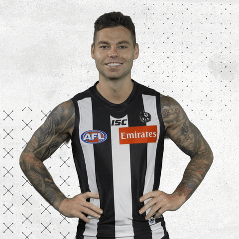 GIF by CollingwoodFC