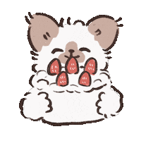 Happy Birthday Cat Sticker by koimoffee