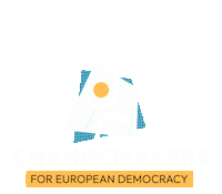 TDM2000International europe change youth democracy Sticker