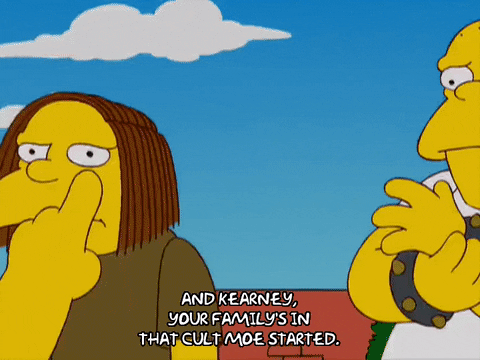 Episode 7 Point GIF by The Simpsons