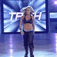 Point Entrance GIF by Trish Stratus
