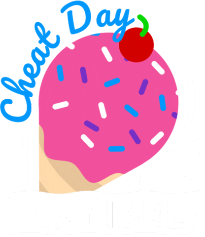 cayala giphyupload icecream helado cheatday Sticker