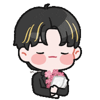 Flower Leejunho Sticker