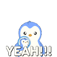 Crypto Penguin Sticker by Pudgy Penguins