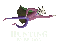 Dog Fly Sticker by Beluga Vodka