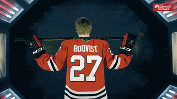 Adam Boqvist Authentic Fan GIF by NBC Sports Chicago