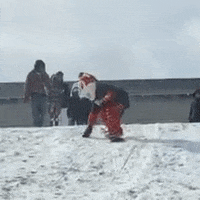 Snowboarding Snow Day GIF by Rawlings Tigers