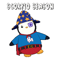Penguin October Sticker by Pudgy Penguins