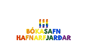 Pride Library Sticker by Bókasafn Hafnarfjarðar