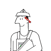 EQWER ok okay smart renovation Sticker