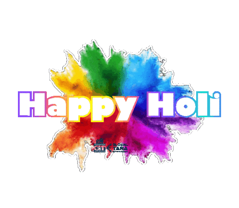 Holi Festival Sticker by Global Tara Entertainment