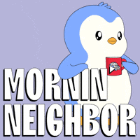 Good Morning Penguin GIF by Pudgy Penguins
