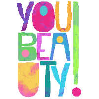Slang You Beauty Sticker