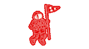 Pizza Pizza Sticker Sticker by StellarPizza