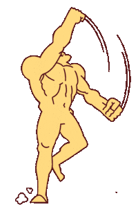 Happy Lifting Weights Sticker by Nattan_Universe