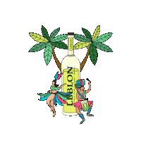 Brazil Cachaça Sticker by leblon