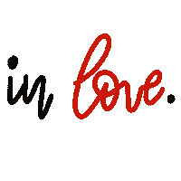 Typography Love Sticker by Ilustra Pri